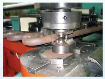 Small Bending Radius Automatic Pipe Bender Upsetting Type PLC Program Control