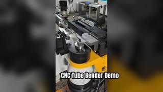 CNC50REM PLC नियंत्रित सीएनसी ट्यूब बेंडिंग मशीन स्टील आयरन पाइप्स डेमो देखें